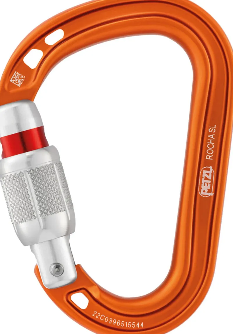 Petzl Carabiners & Quickdraws-Rocha Carabiner - Orange
