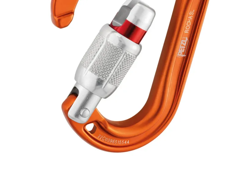 Petzl Carabiners & Quickdraws-Rocha Carabiner - Orange