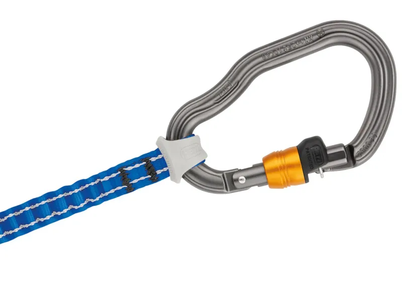 Petzl Carabiners & Quickdraws-Scorpio Vertico Via Ferrata Lanyard