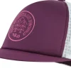 Rab Hats-Cirque Print Cap - Mulberry-Pewter