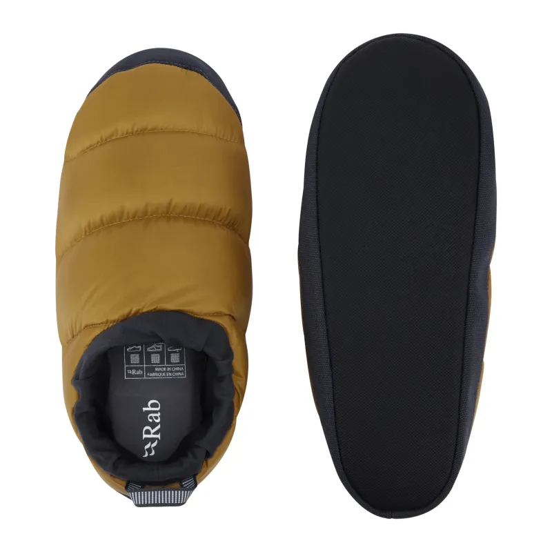 Rab Slippers-Down Hut Slippers - Dark Butternut