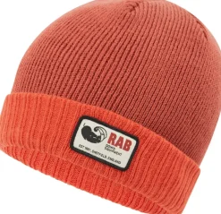 Rab Hats-Essential Beanie - Tuscan Red-Red Grapefruit