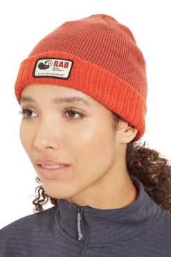 Rab Hats-Essential Beanie - Tuscan Red-Red Grapefruit