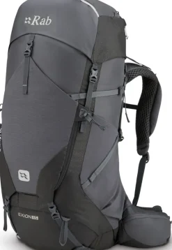 Rab Backpacking Packs-Exion 55 Rucksack - Anthracite-Graphene - M-L