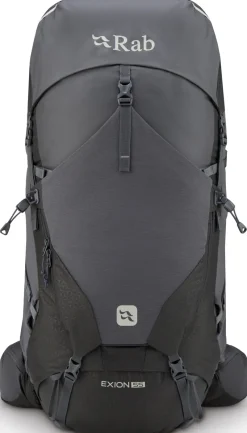 Rab Backpacking Packs-Exion 55 Rucksack - Anthracite-Graphene - M-L