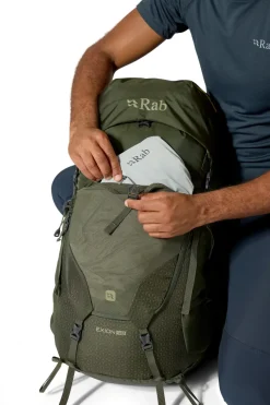 Rab Backpacking Packs-Exion 48 Rucksack - Army - M-L