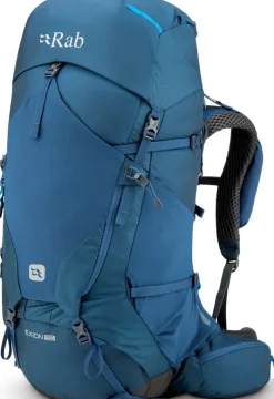Rab Backpacking Packs-Exion 55 Rucksack - Tempest Blue - M-L