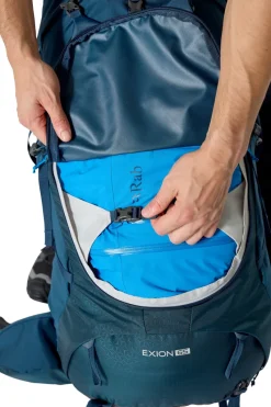 Rab Backpacking Packs-Exion 65 Rucksack - Tempest Blue - M-L
