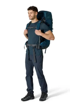 Rab Backpacking Packs-Exion 65 Rucksack - Tempest Blue - M-L