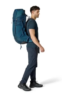 Rab Backpacking Packs-Exion 65 Rucksack - Tempest Blue - M-L