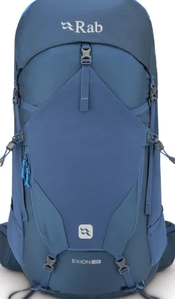 Rab Backpacking Packs-Exion 48 Rucksack - Tempest Blue - M-L