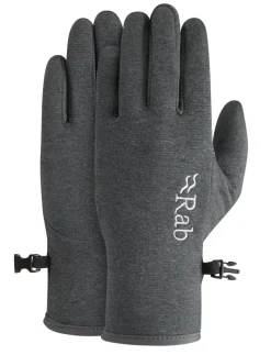 Rab Gloves-Geon Gloves - Black-Steel Marl