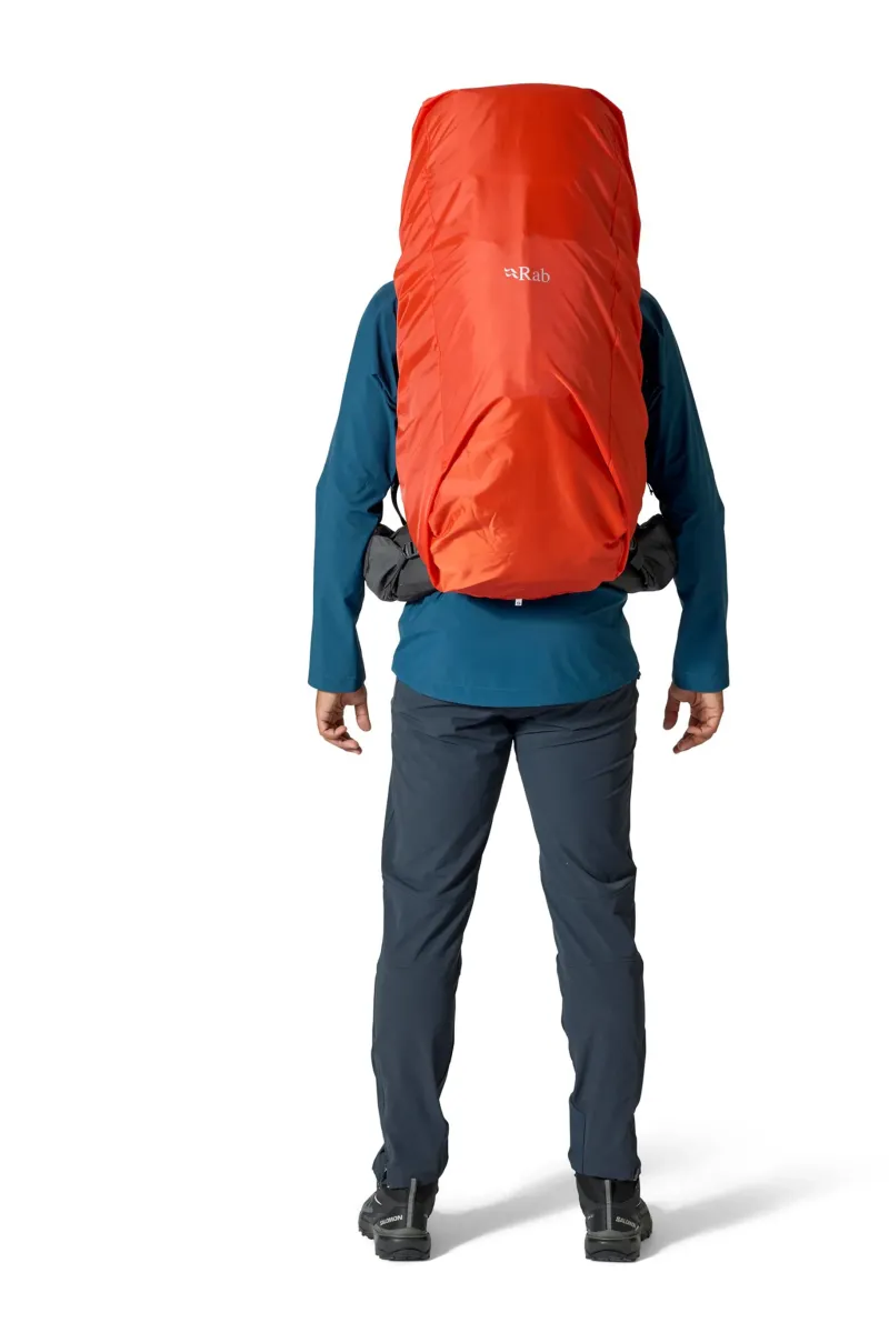 Rab Backpacking Packs-Hyperon 65 Rucksack - Dark Pewter-Anthracite M-L