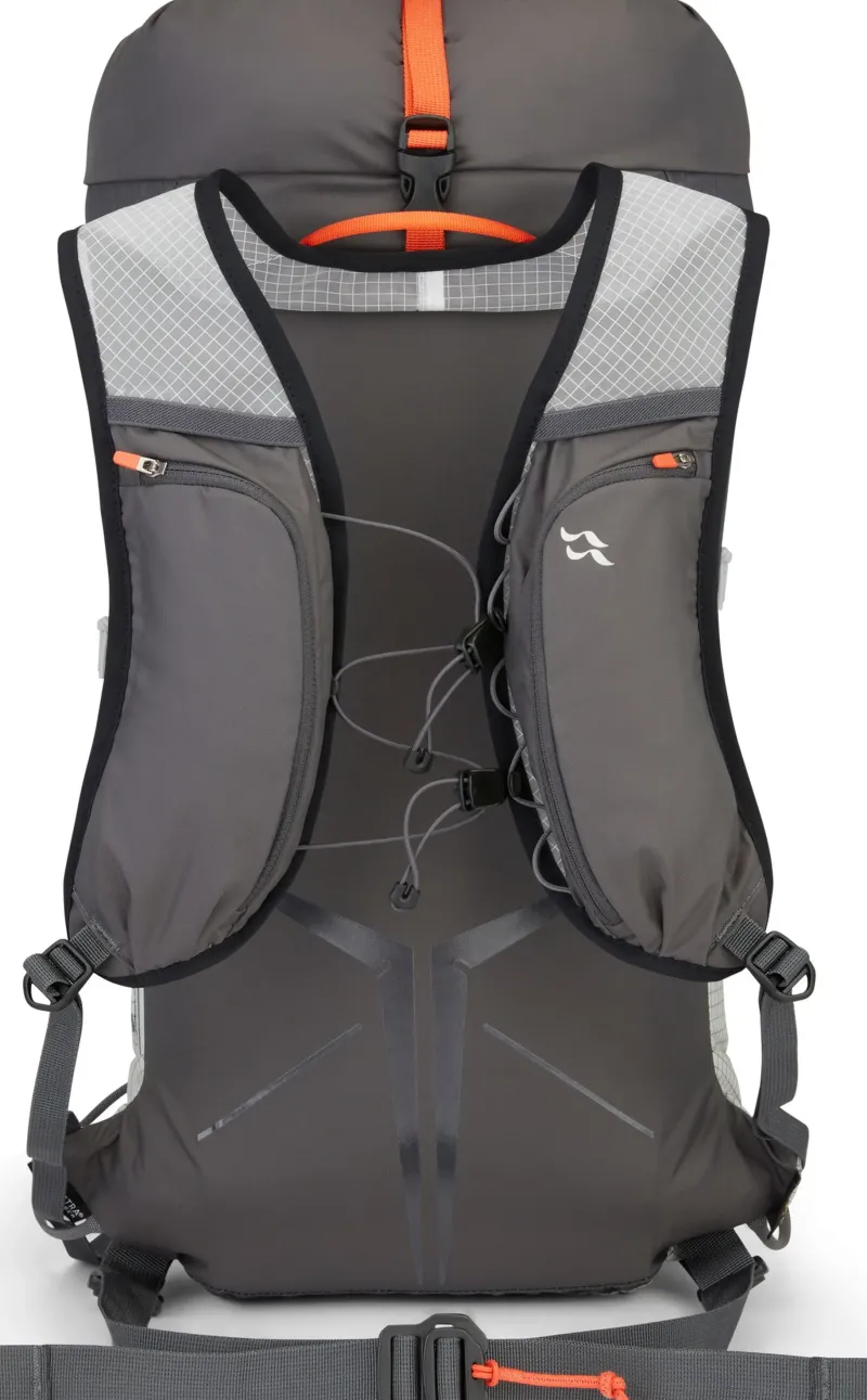 Rab Fast & Light Rucksacks And Vests-Latok 20 Rucksack - Pewter-Graphene