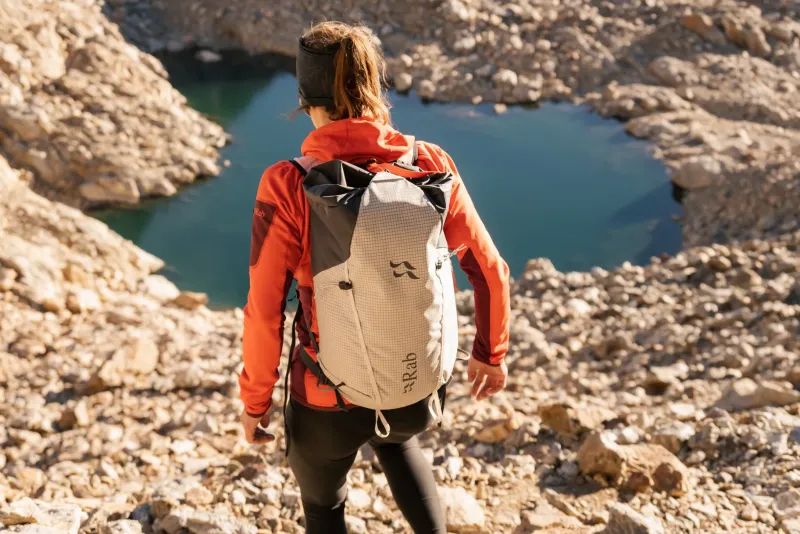 Rab Fast & Light Rucksacks And Vests-Latok 20 Rucksack - Pewter-Graphene
