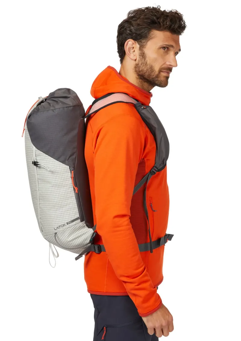 Rab Fast & Light Rucksacks And Vests-Latok 20 Rucksack - Pewter-Graphene