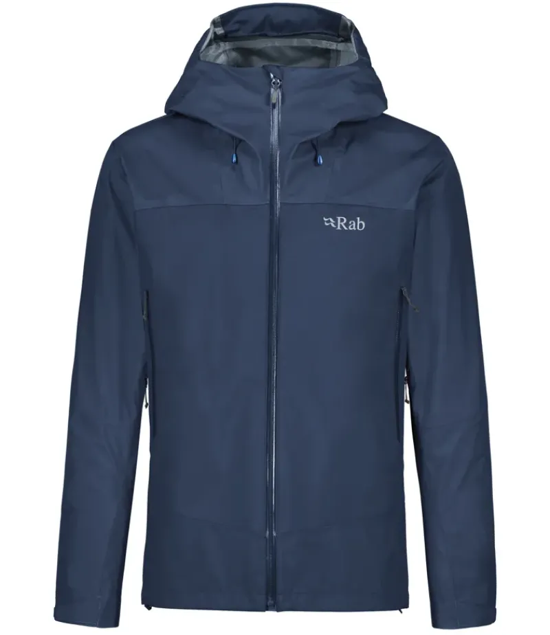Rab Waterproof Jackets-Mens Arc Eco Jacket - Deep Ink