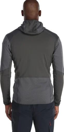 Rab Fleece & Mid Layer-Mens Ascendor Hoody - Graphene
