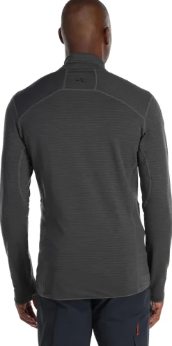 Rab Fleece & Mid Layer-Mens Ascendor Light Pull-On - Graphene