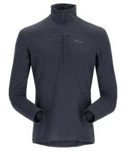 Rab Fleece & Mid Layer-Mens Ascendor Light Pull-On - Beluga