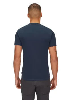 Rab T-Shirts & Baselayers-Mens Basecamp Logo Badge Tee - Tempest Blue