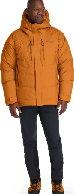 Rab Insulated Jackets-Mens Batura Jacket - Marmalade