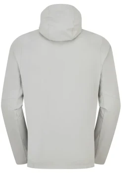 Rab Softshell Jackets-Mens Borealis Alpine Hoody - Light Zinc