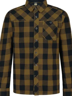Rab Shirts-Mens Boundary Shirt - Caramel Check