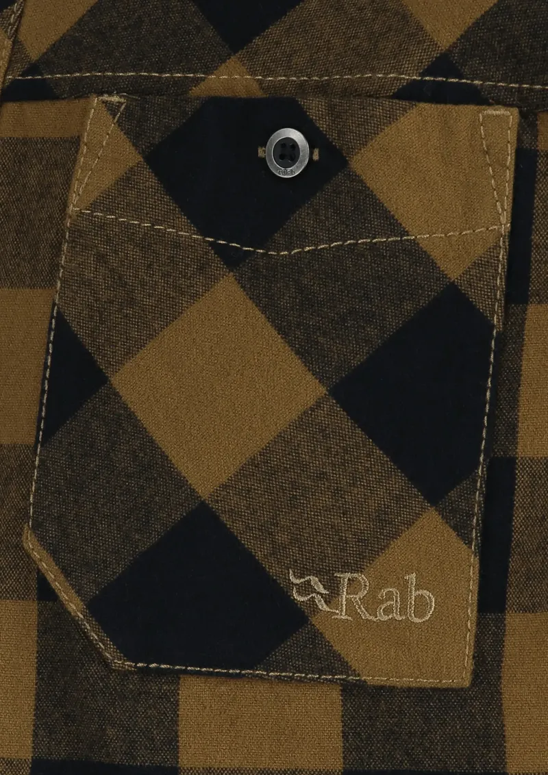 Rab Shirts-Mens Boundary Shirt - Caramel Check