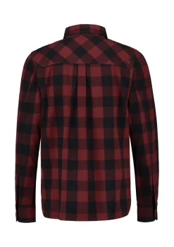 Rab Shirts-Mens Boundary Shirt - Oxblood Red Check