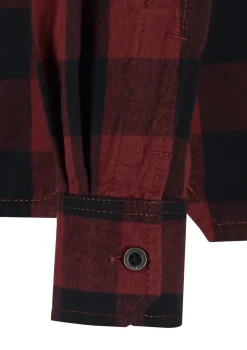 Rab Shirts-Mens Boundary Shirt - Oxblood Red Check