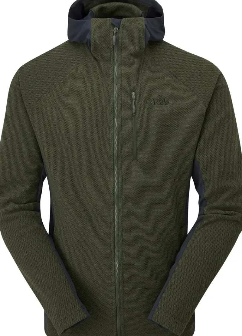 Rab Fleece & Mid Layer-Mens Capacitor Hoody - Army