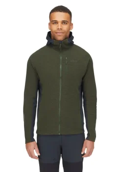 Rab Fleece & Mid Layer-Mens Capacitor Hoody - Army