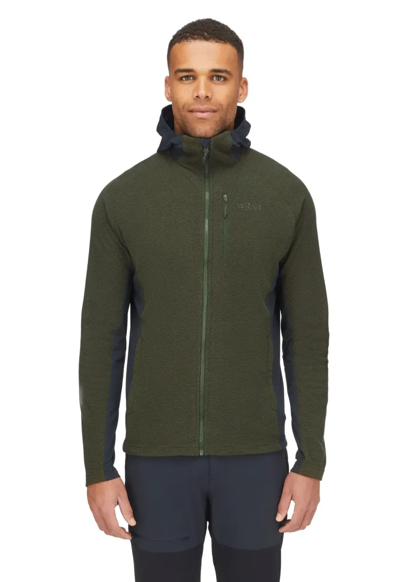 Rab Fleece & Mid Layer-Mens Capacitor Hoody - Army