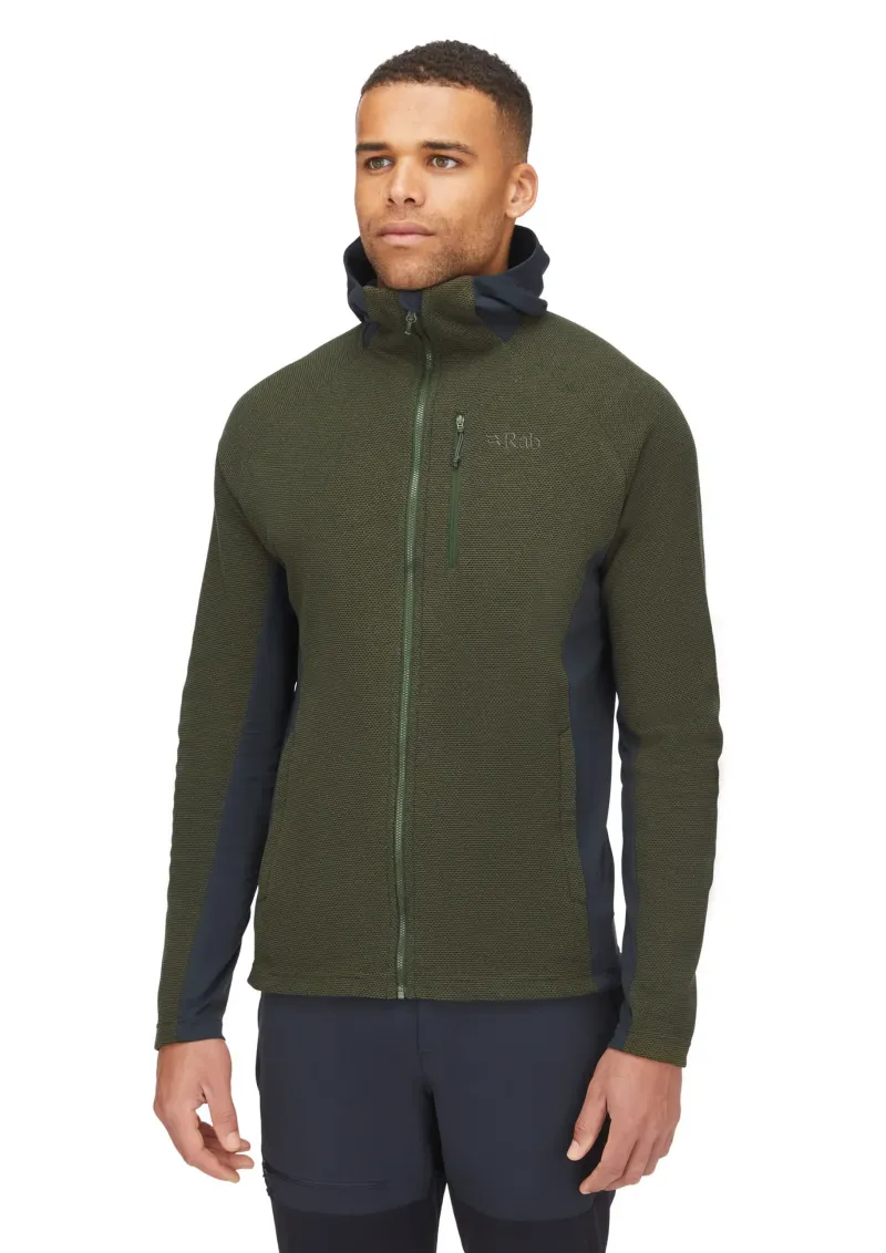 Rab Fleece & Mid Layer-Mens Capacitor Hoody - Army