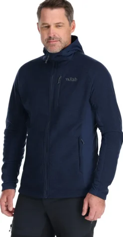 Rab Fleece & Mid Layer-Mens Capacitor Hoody - Deep Ink