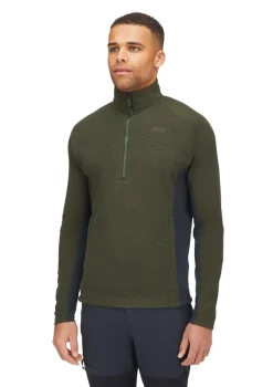 Rab Fleece & Mid Layer-Mens Capacitor Pull-On - Army