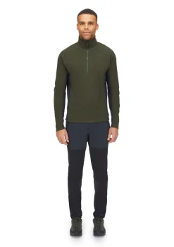 Rab Fleece & Mid Layer-Mens Capacitor Pull-On - Army