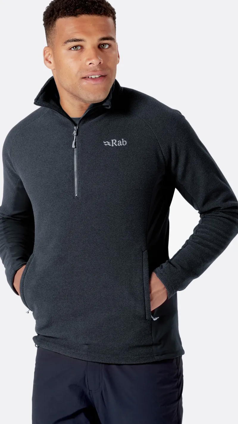 Rab Fleece & Mid Layer-Mens Capacitor Pull-On - Beluga