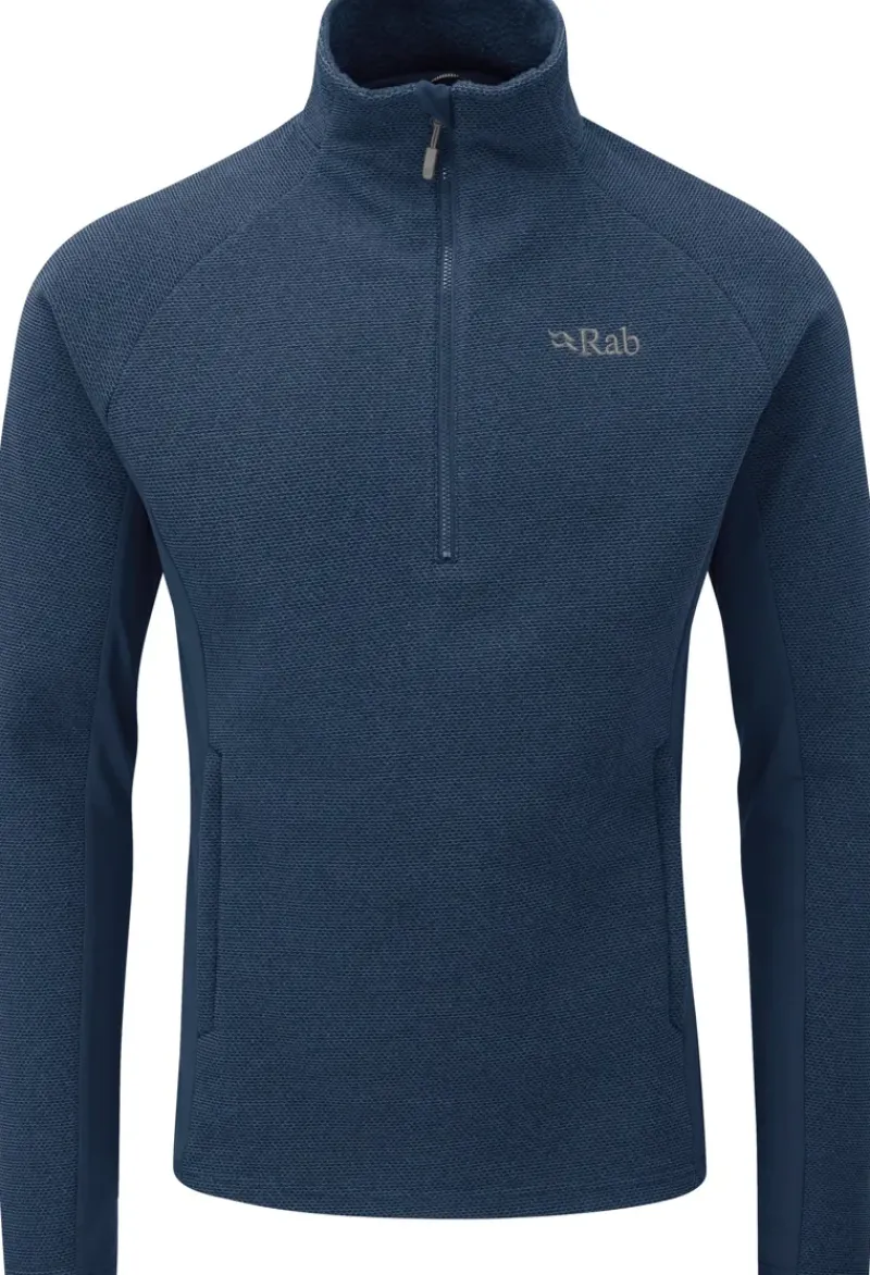 Rab Fleece & Mid Layer-Mens Capacitor Pull-On - Deep Ink