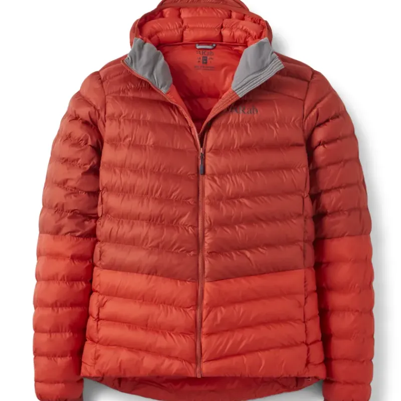 Rab Insulated Jackets-Mens Cirrus Alpine Jacket - Tuscan Red-Dark Horizon