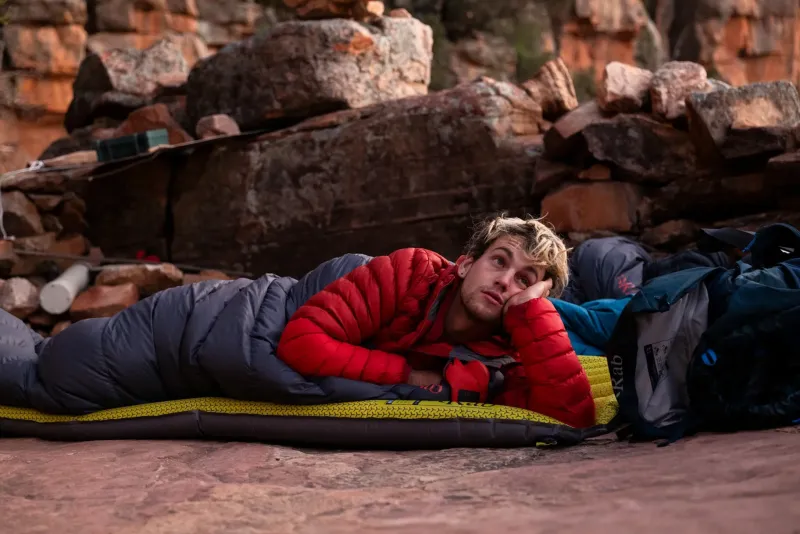 Rab Insulated Jackets-Mens Cirrus Alpine Jacket - Tuscan Red-Dark Horizon