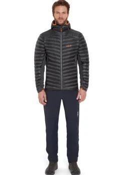 Rab Insulated Jackets-Mens Cirrus Flex Hoody - Graphene