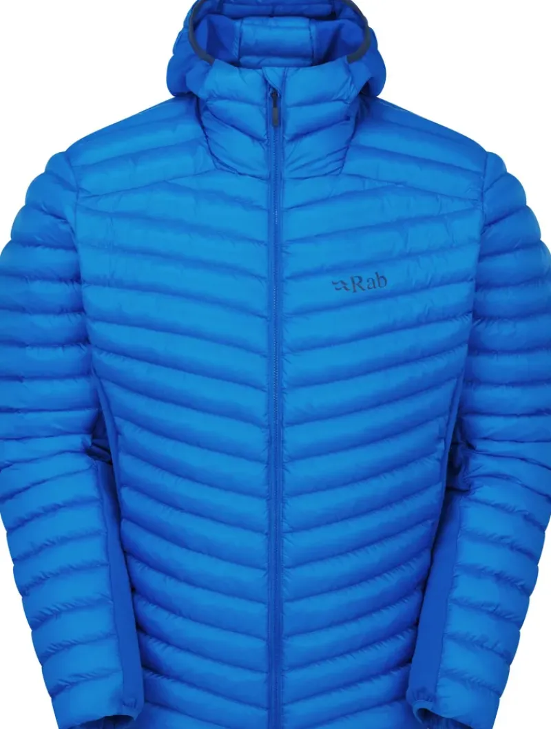 Rab Insulated Jackets-Mens Cirrus Flex Hoody - Maya Blue