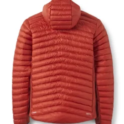 Rab Insulated Jackets-Mens Cirrus Flex Hoody - Tuscan Red