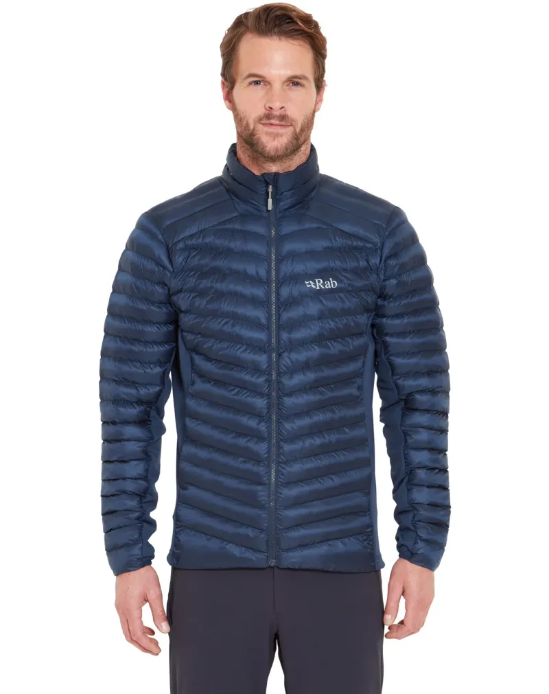 Rab Insulated Jackets-Mens Cirrus Flex Jacket - Tempest Blue