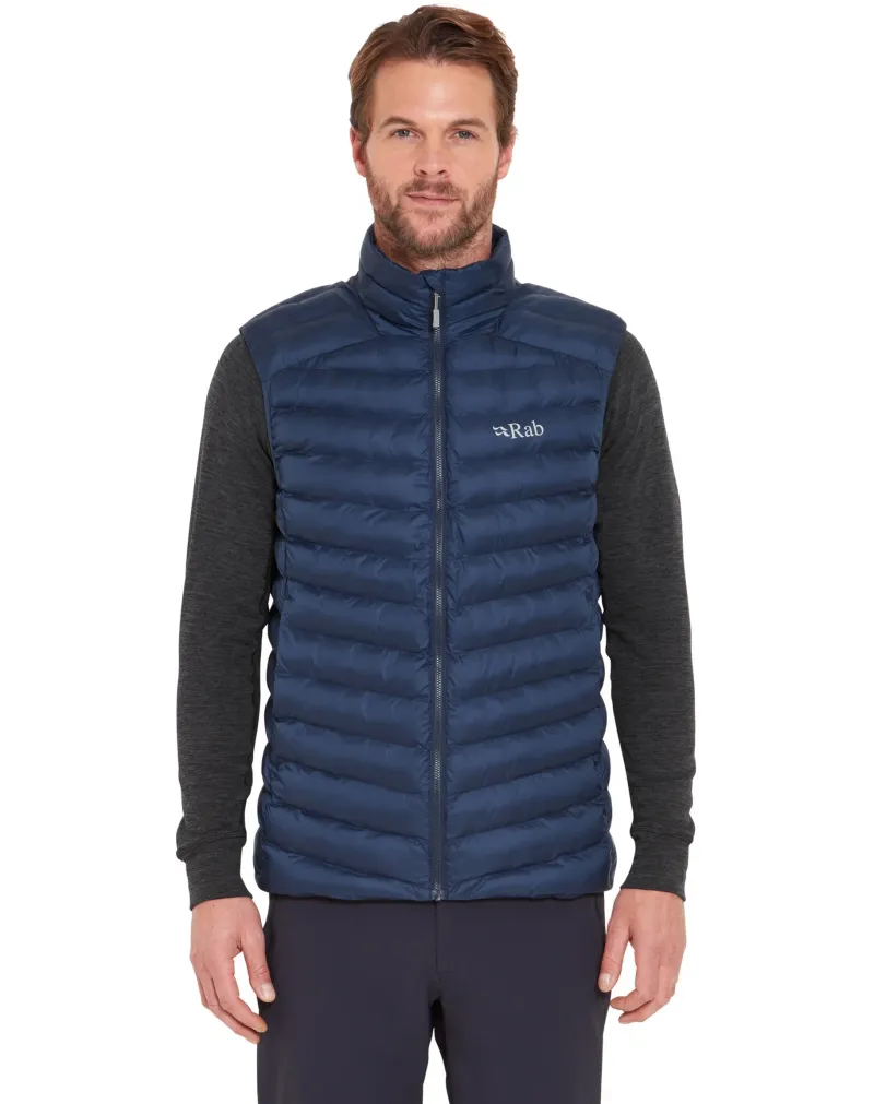 Rab Vests & Gilets-Mens Cirrus Vest - Tempest Blue