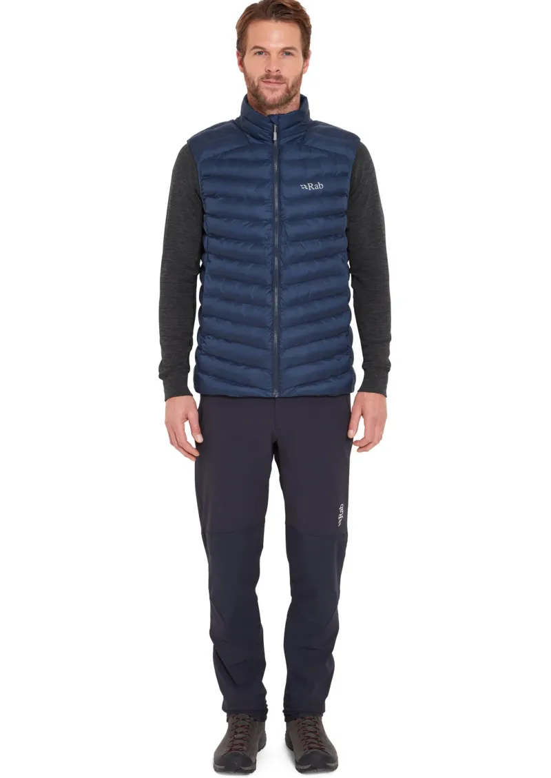Rab Vests & Gilets-Mens Cirrus Vest - Tempest Blue