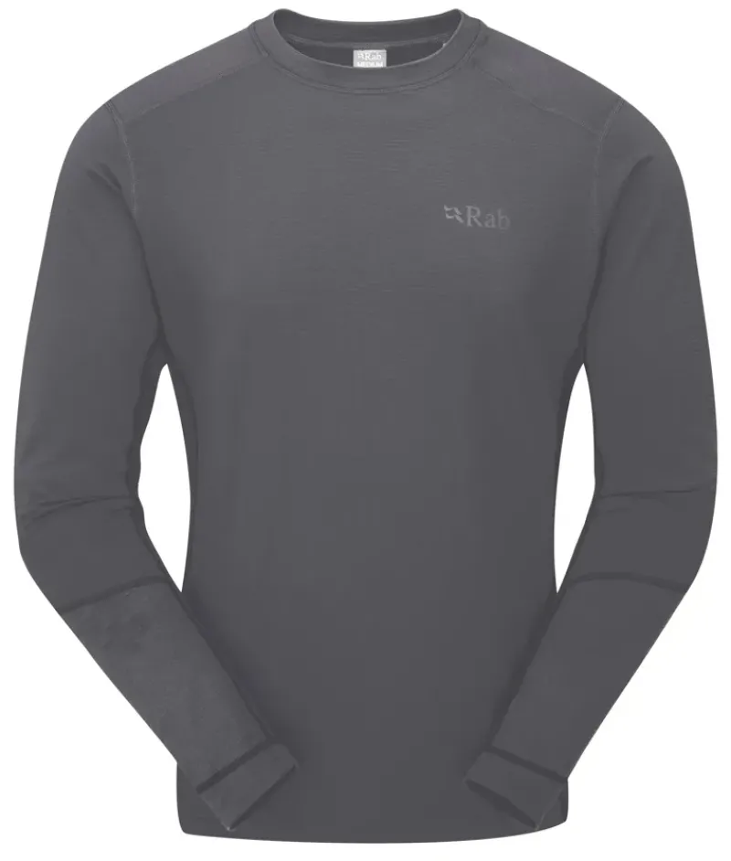 Rab T-Shirts & Baselayers-Mens Conduit Crew - Beluga