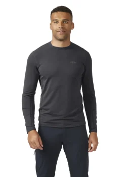 Rab T-Shirts & Baselayers-Mens Conduit Crew - Beluga
